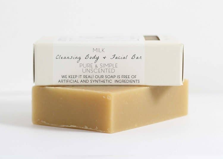 Little Seed Farm - Milk Bar Soap - Simple & Clean (Unscented)