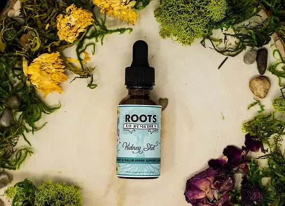 Roots To Remedies - 1 oz Kidney and Gallbladder Support Herbal Tincture