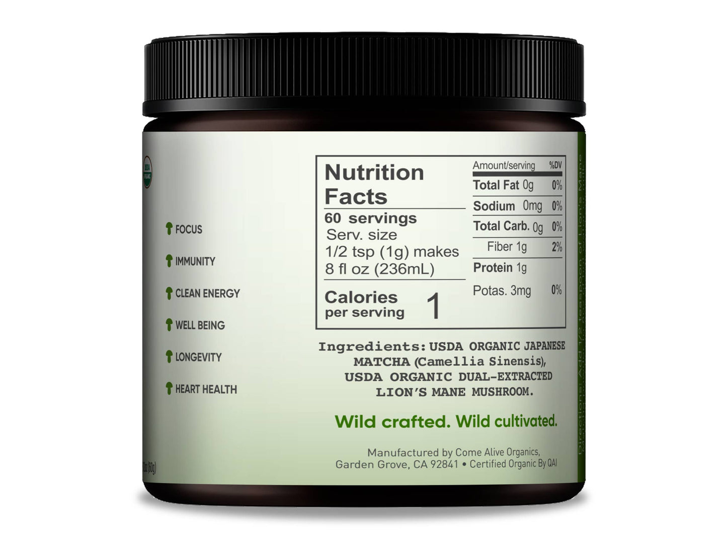 La Republica Coffee - USDA Organic MATCHA with Lion's Mane