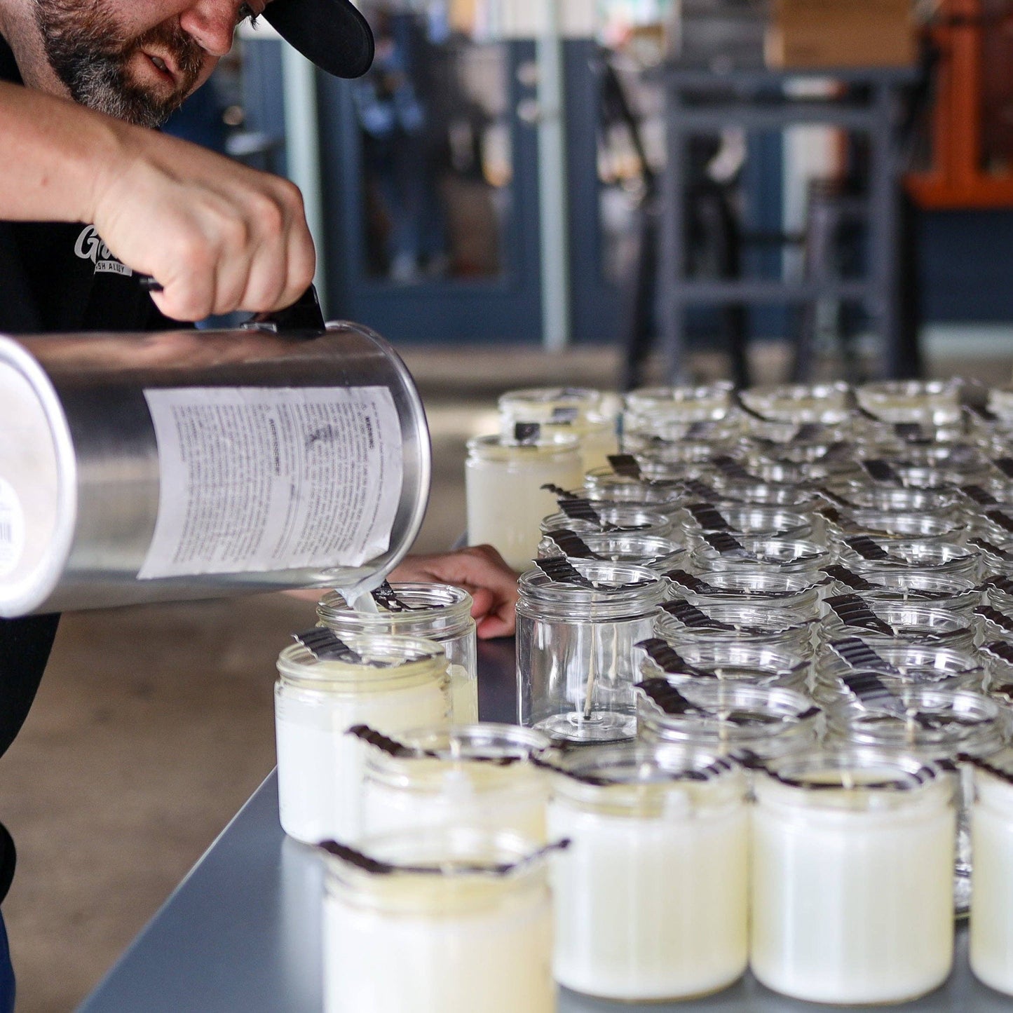 Lady May Tallow - Japanese Cherry Blossom Tallow & Beeswax Candle | All-Natural, Non-Toxic, Clean-Burning | 16oz Glass Jar