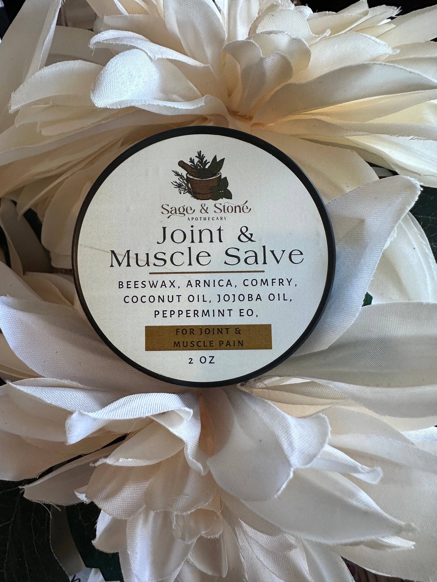 Sage & Stone Apothecary - Joint & Muscle Salve - 2oz