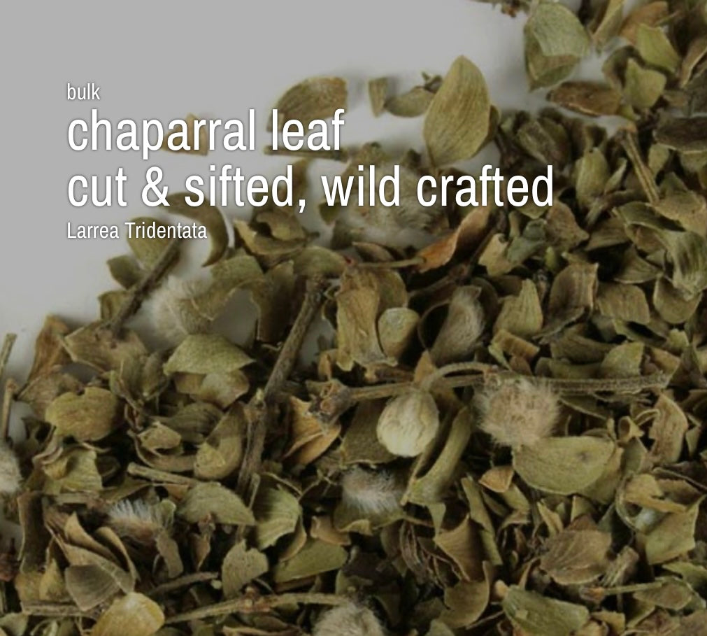 Chaparral Leaf, Cut & Sifted, Wild Crafted (4 oz)
