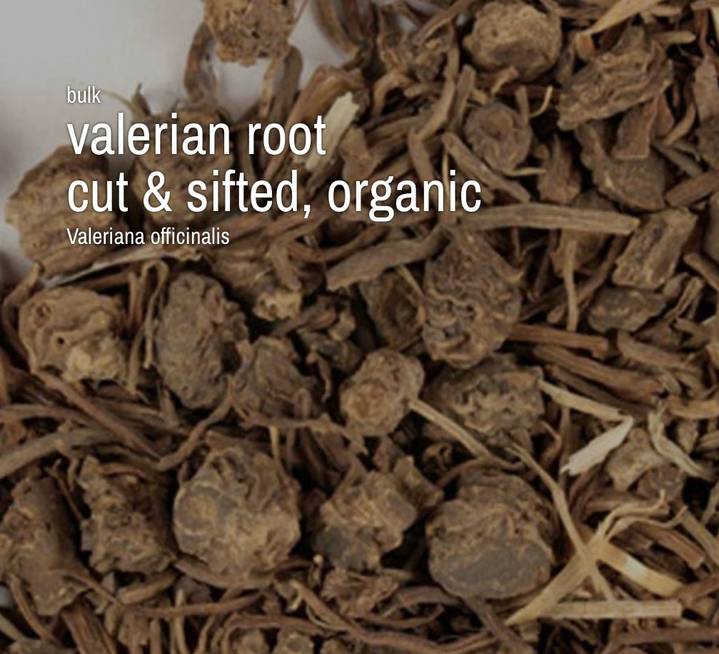 Valerian Root, Cut & Sifted, Organic (4 oz)