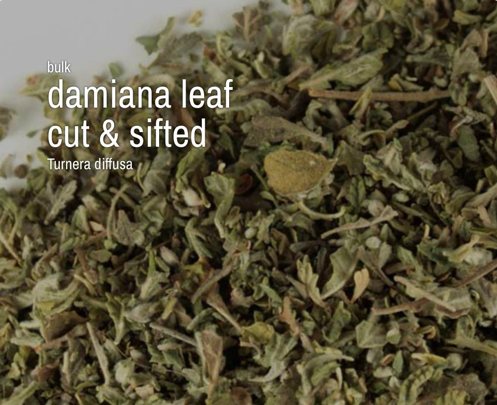 Damiana’s Leaf, Cut & Sifted (4 oz)