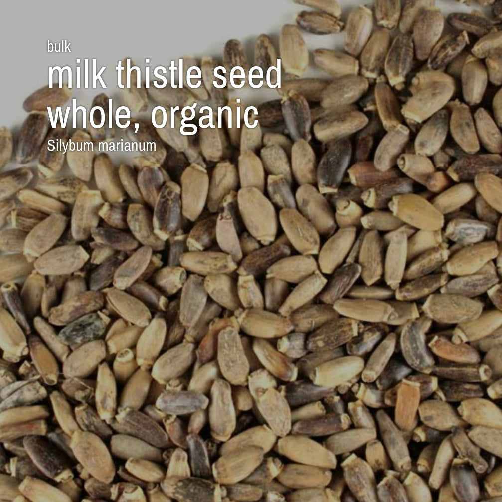 Milk Thistle Seed, Whole, Organic (4 oz)