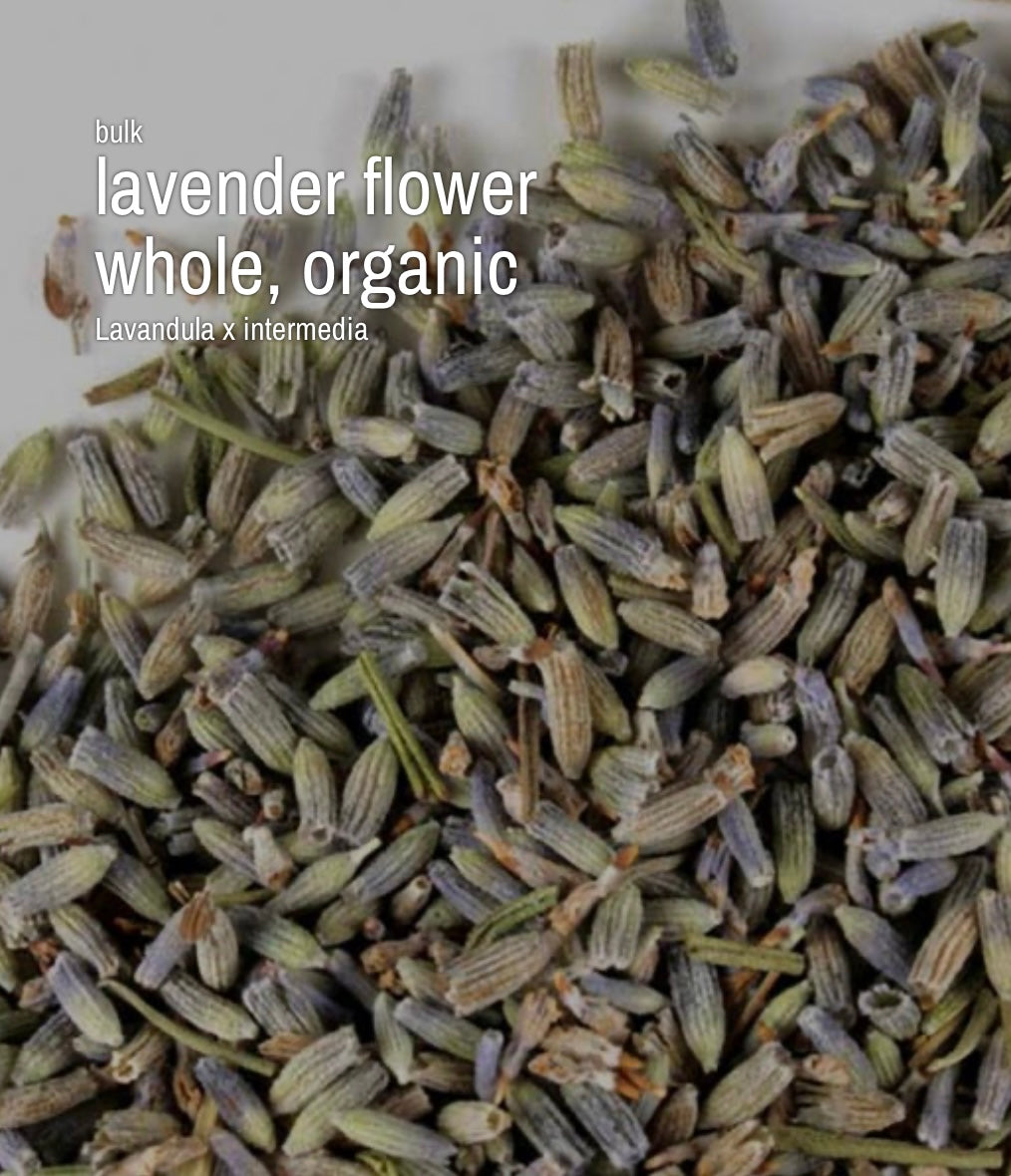 Lavender Flower, Whole, Organic (4 oz)