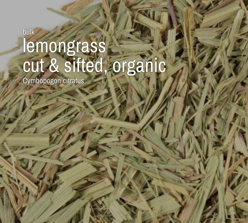 Lemongrass, Cut & Sifted, Organic (4oz)