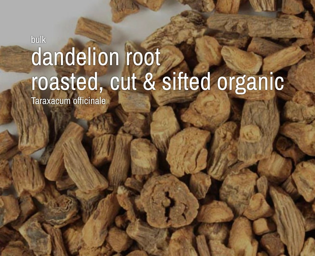 Dandelion Root, Roasted, Cut & Sifted, Organic (4 oz)