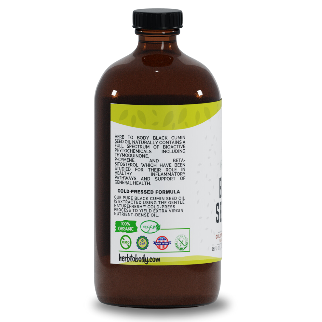 Herb To Body - Organic Black Seed Oil