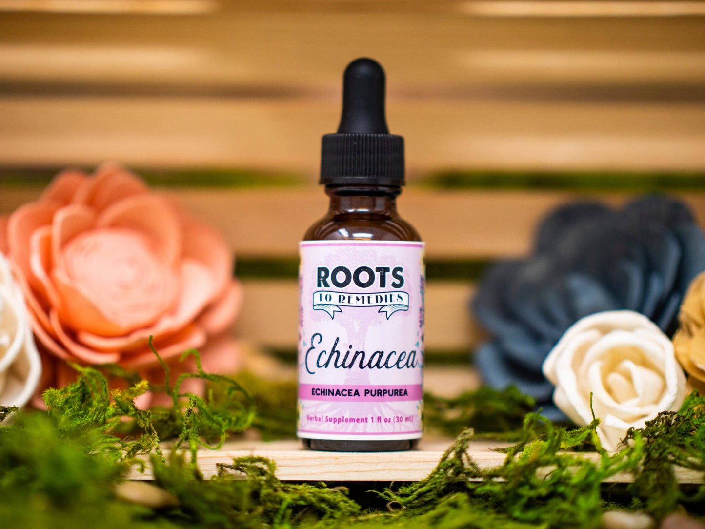 Roots To Remedies - ECHINACEA HERBAL EXTRACT -1oz