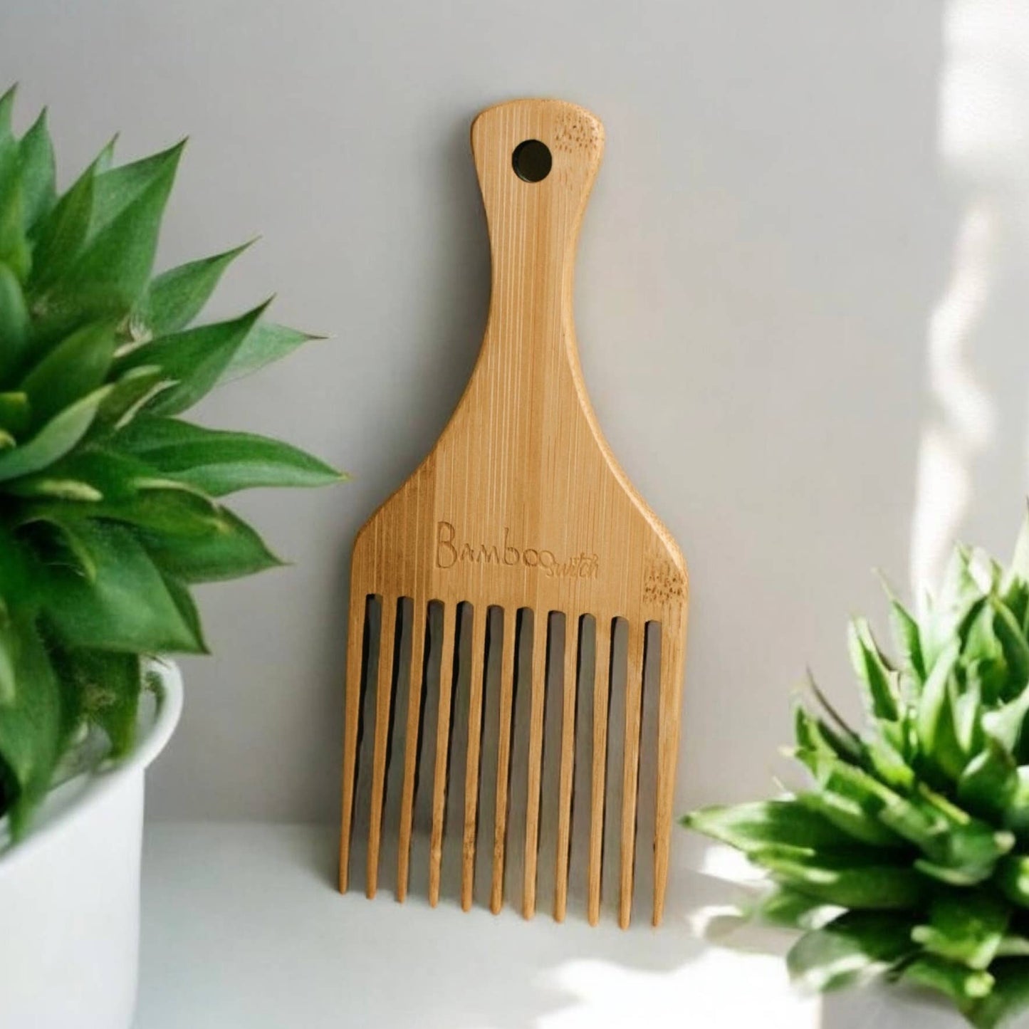 Bamboo Switch - Bamboo Hair Pick | Market Bestseller