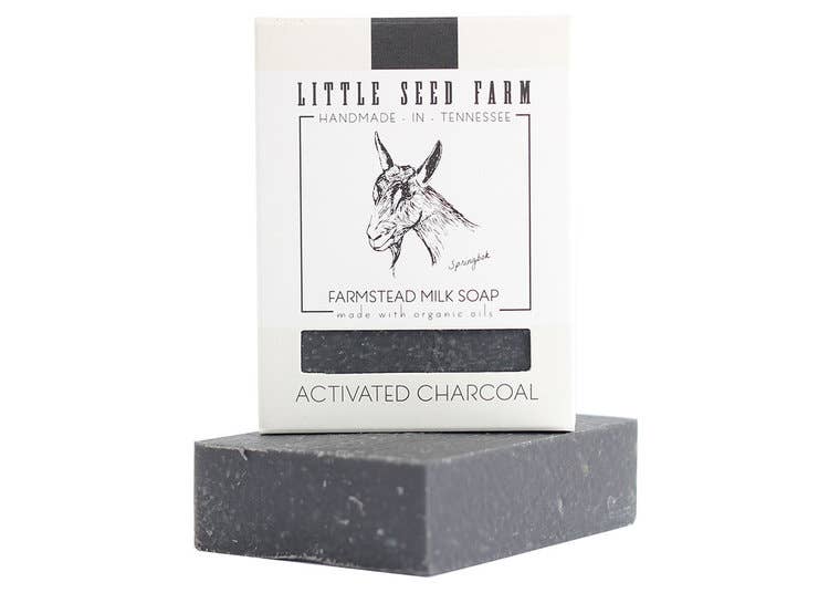 Little Seed Farm - Activated Charcoal Bar Soap - Detoxifying