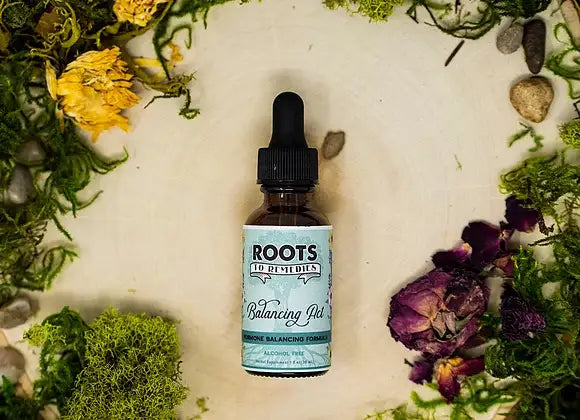 Roots To Remedies - 1 oz Hormone Balancing Herbal Extract (Balancing Act)