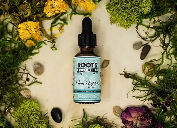 Roots To Remedies - 1 oz Fire Fighter Inflammation Herbal Tincture
