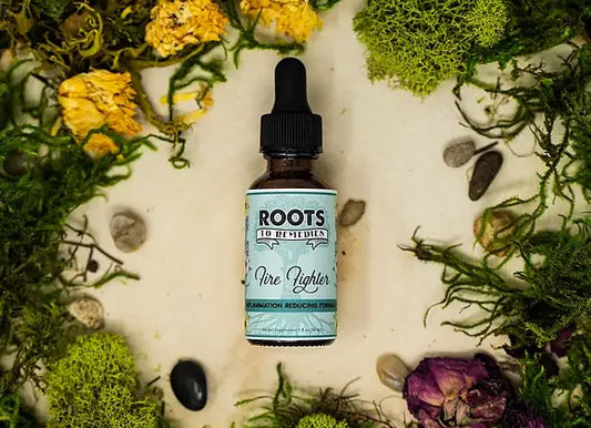 Roots To Remedies - 1 oz Fire Fighter Inflammation Herbal Tincture