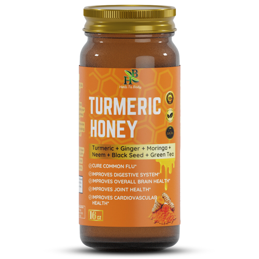 Herb To Body - Turmeric Honey 16oz