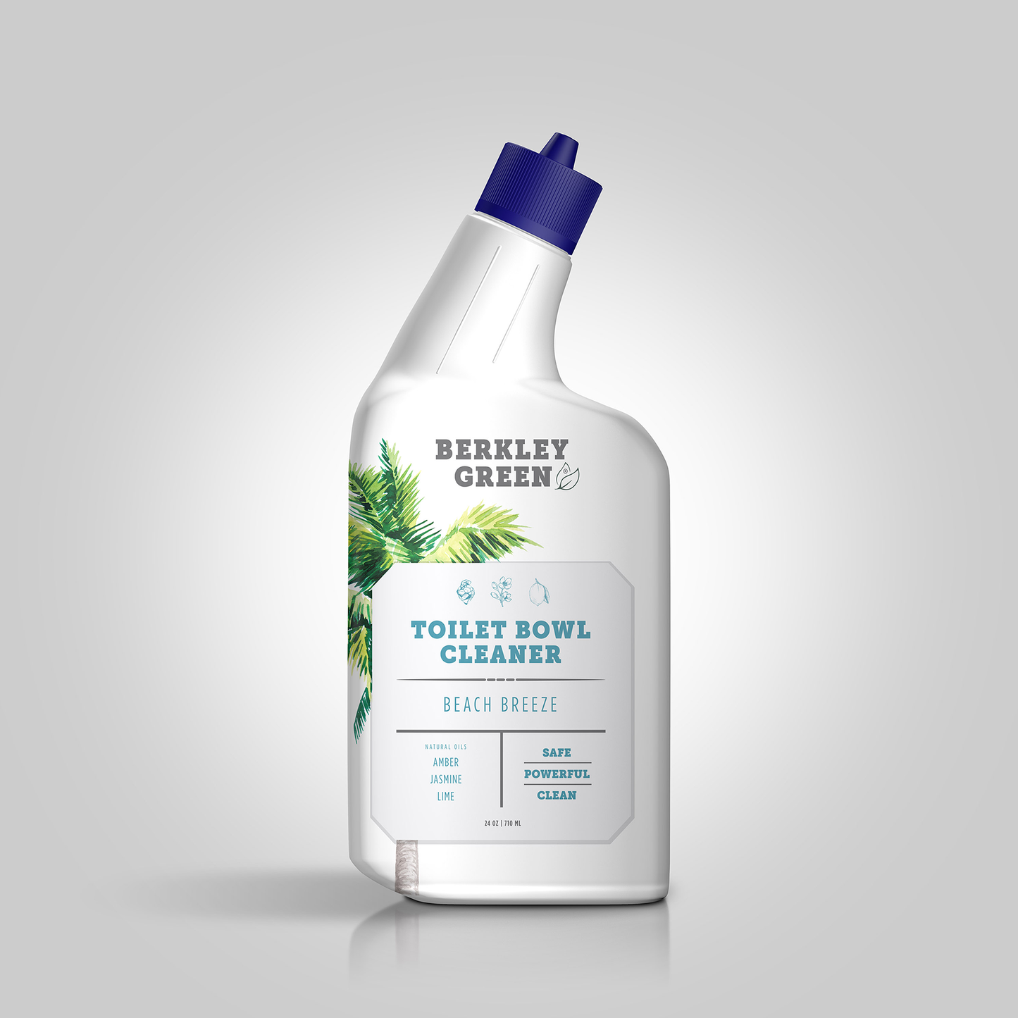 Berkley Green - Eco Toilet Bowl Cleaner, Beach Breeze (24oz bottle)