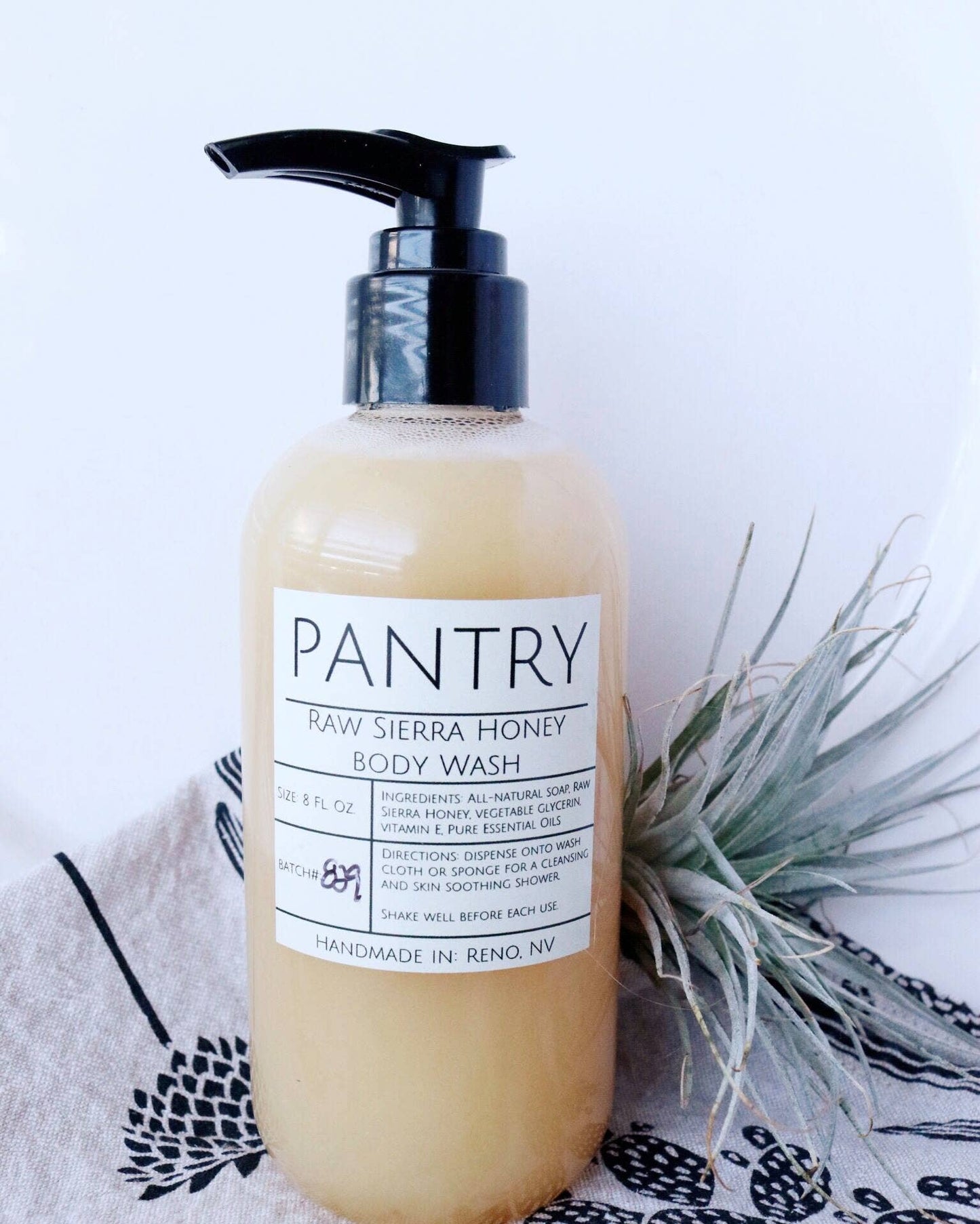 Pantry Products - Skin, Body, + Wellness - Uh huh Honey! Raw Sierra Honey Body Wash