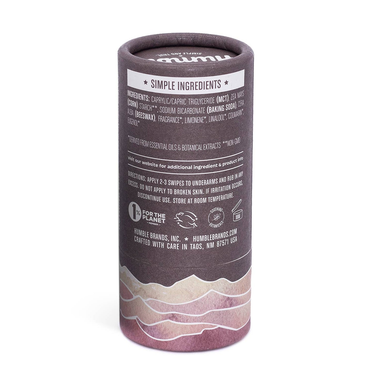 Humble Brands, Inc. - Patchouli & Copal Original Plastic Free Deodorant