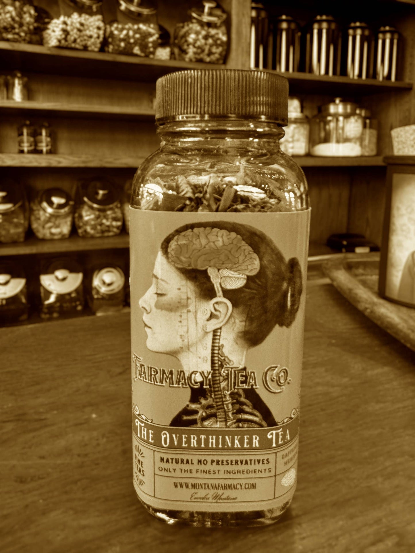 Montana Farmacy - The Overthinker Obsessive analysis tea Mental Wellness Quirk