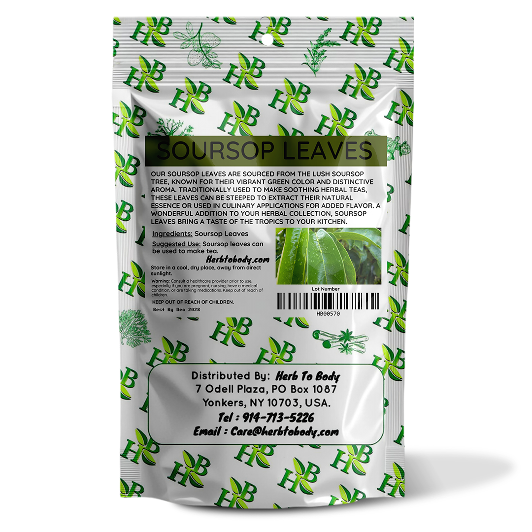 Soursop Leaves, Whole (50 g)