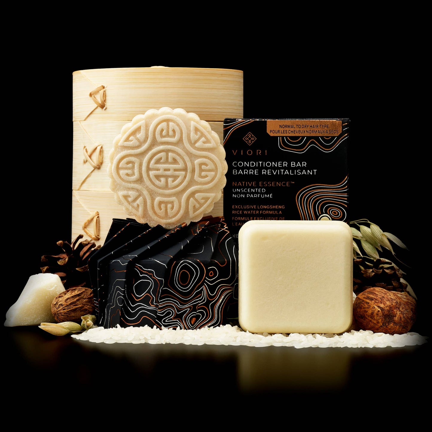 Viori Beauty - Shampoo & Conditioner Bars w/ Holder BUNDLE | Native Essence™