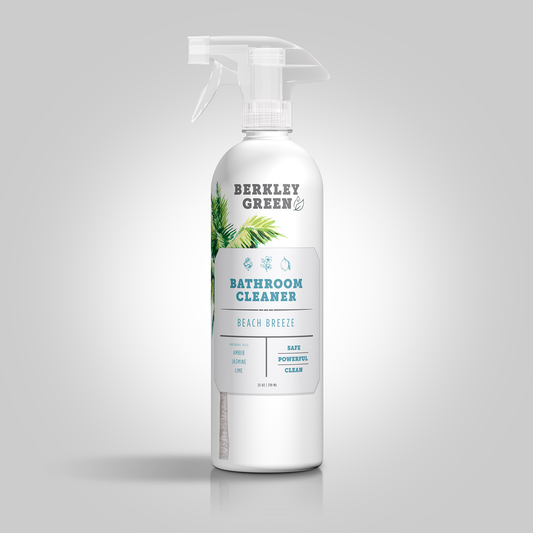 Berkley Green - Eco Bathroom Cleaner, Beach Breeze (25oz bottle)