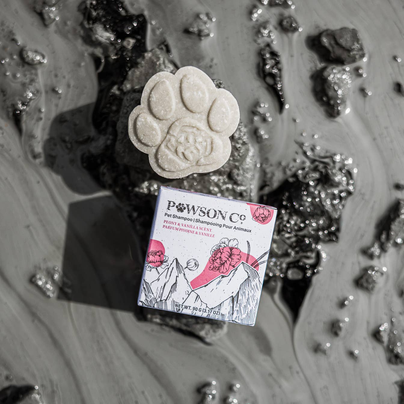 Viori Beauty - Pet Shampoo Bar | Pawson & Co | Peony Vanilla