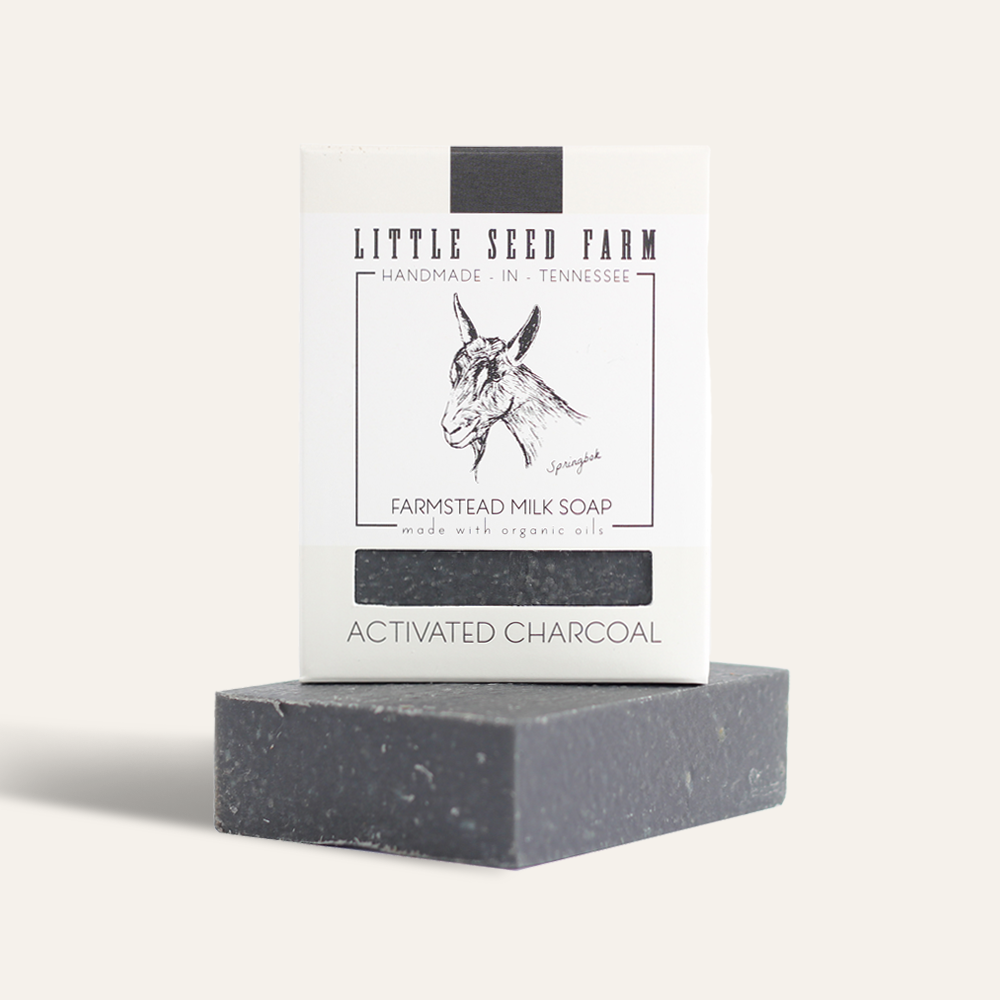 Little Seed Farm - Activated Charcoal Bar Soap - Detoxifying