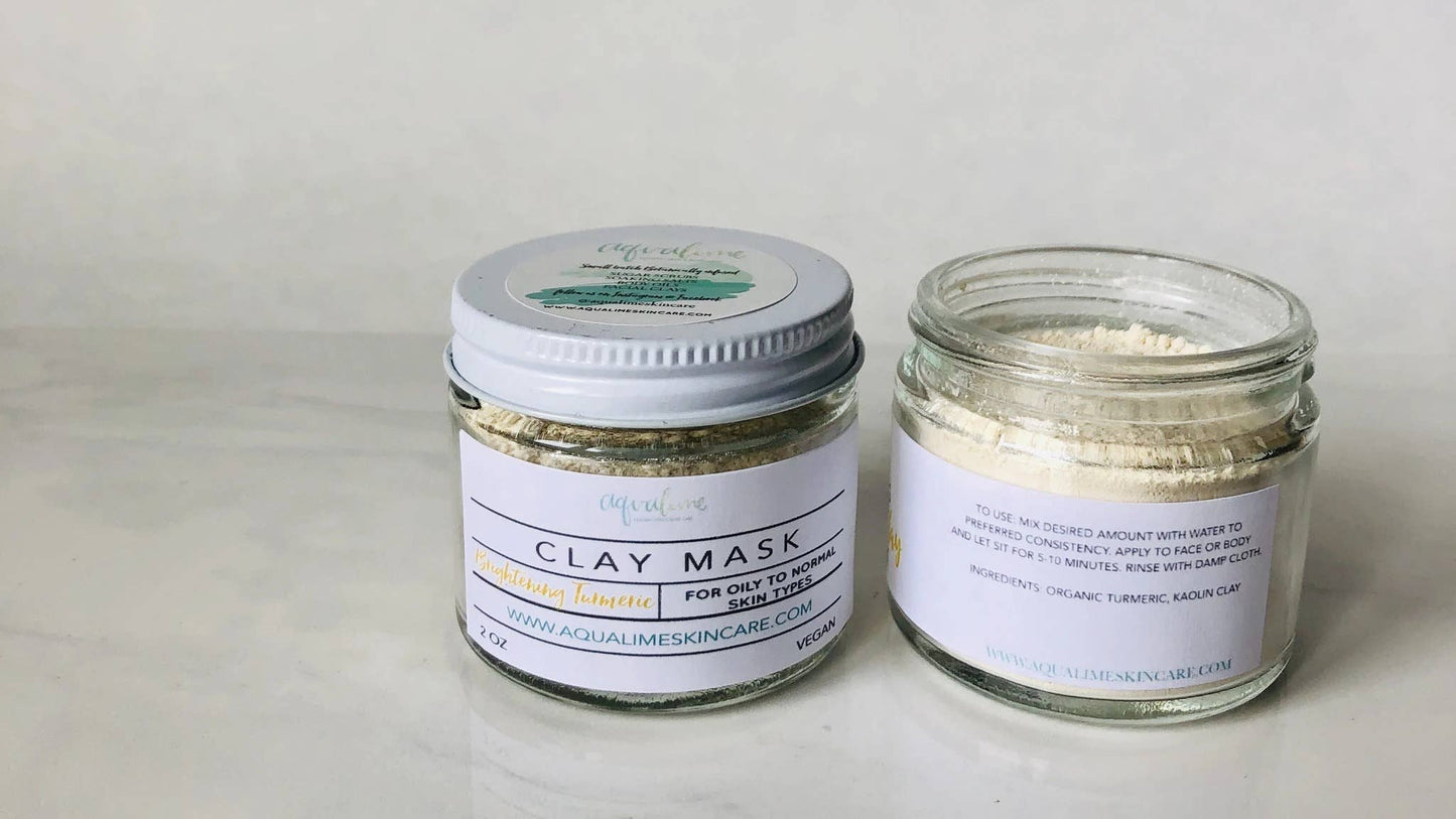 Aqualime - Turmeric Clay Facial Mask