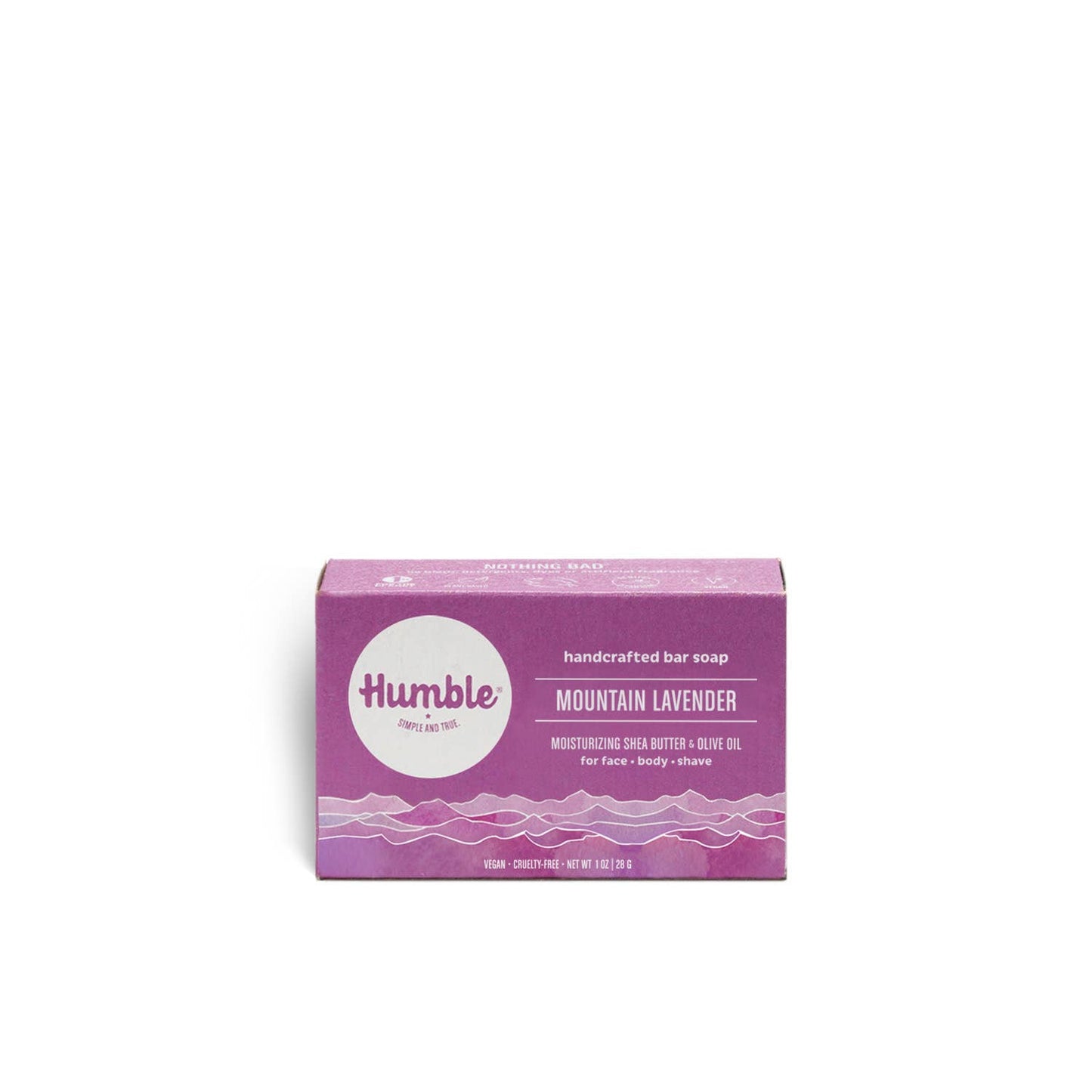 Humble Brands, Inc. - Mountain Lavender Travel Soap Bar