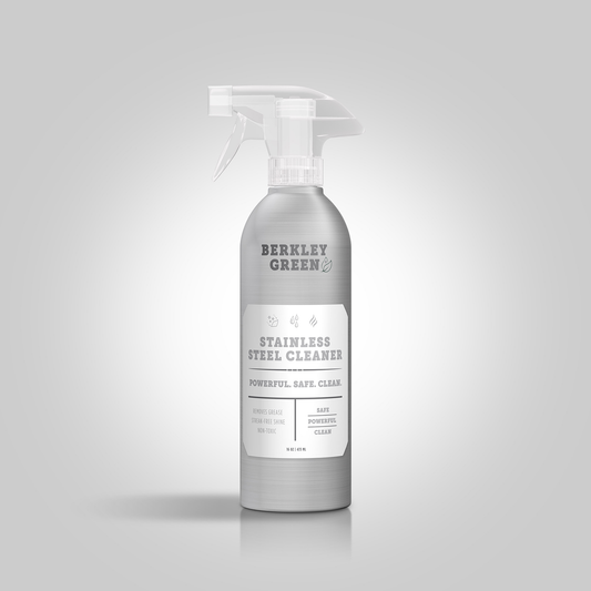 Berkley Green - Eco Stainless Steel Cleaner (16oz bottle)