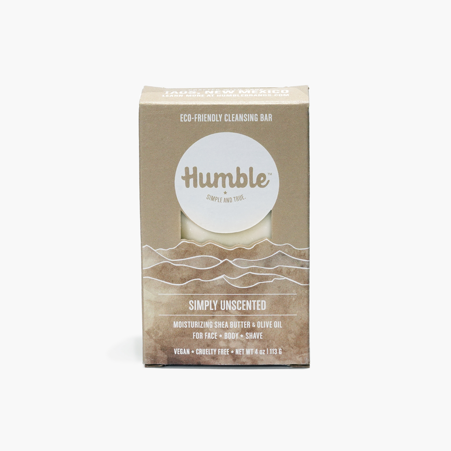 Humble Brands, Inc. - Simply Unscented Soap Bar