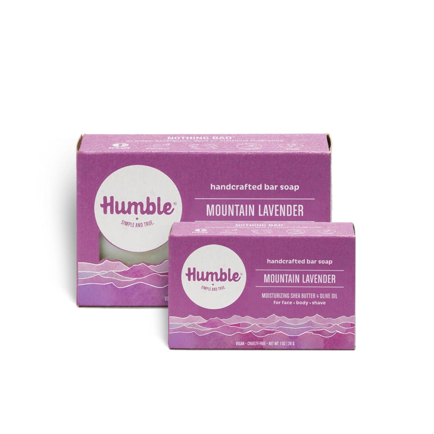 Humble Brands, Inc. - Mountain Lavender Travel Soap Bar