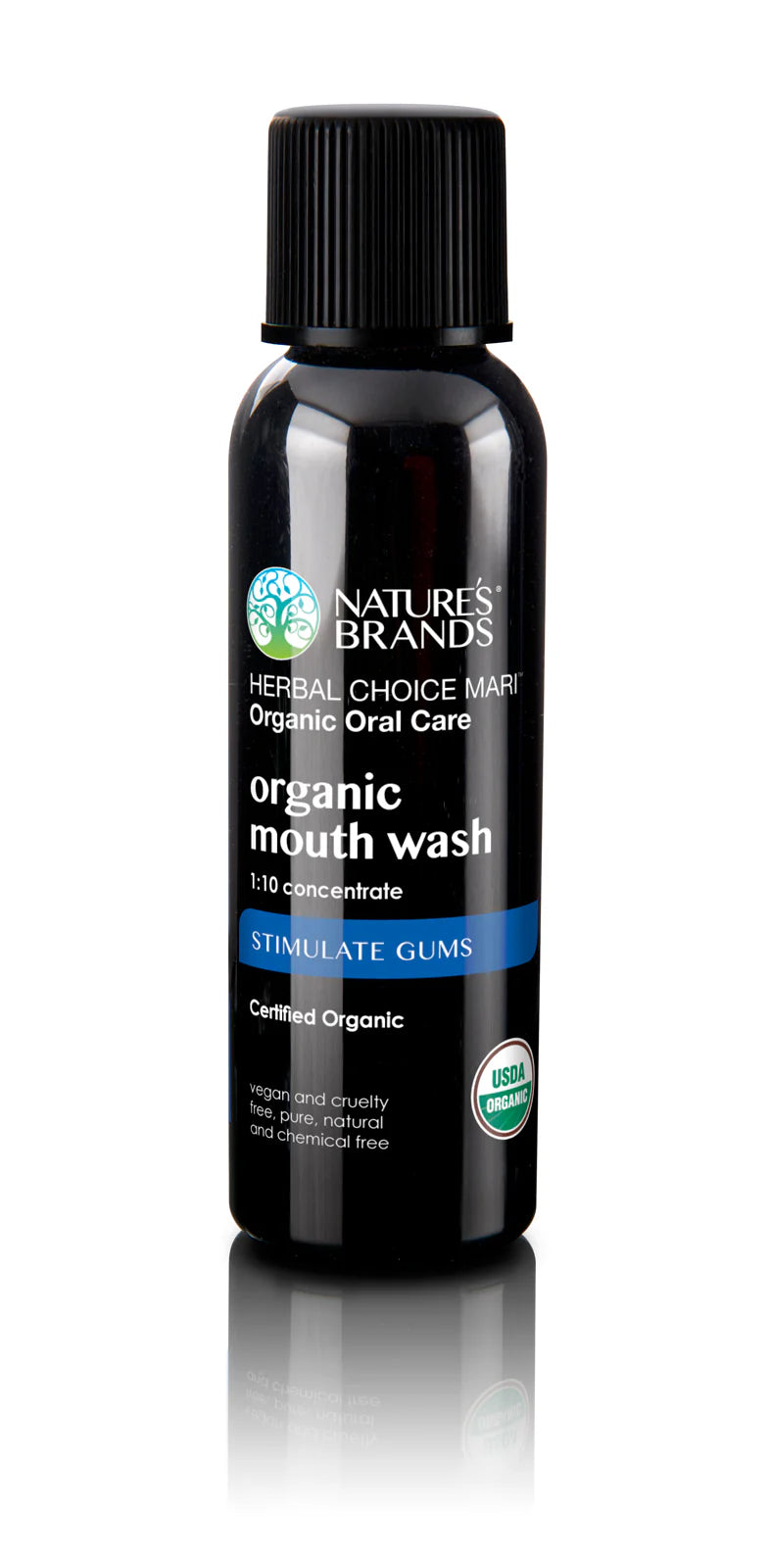 Nature's Brand - Organic Mouth Wash, 1:10 Concentrate