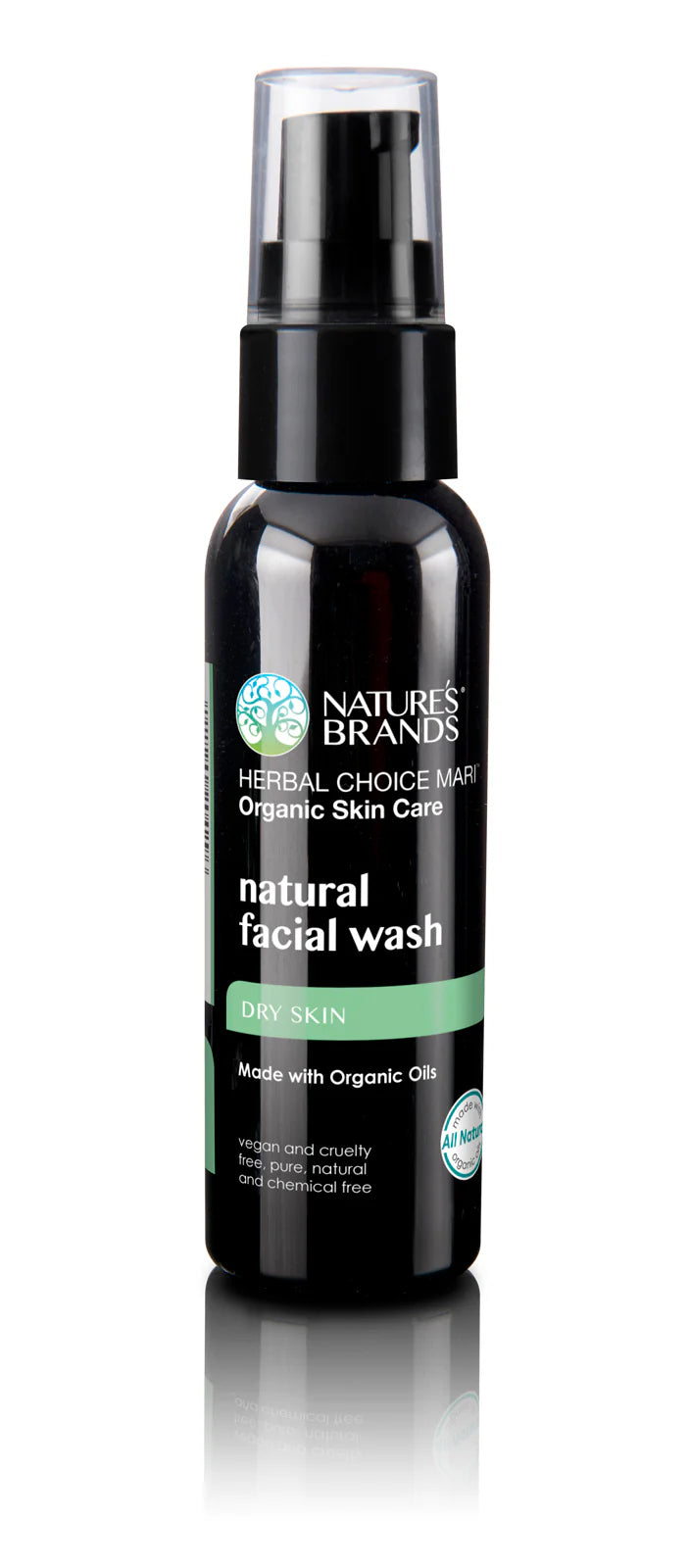 Natures' Brand - Herbal Choice Mari Natural Facial Wash; Made with Organic