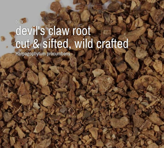 1 oz - Wild Crafted Devil’s Claw Root