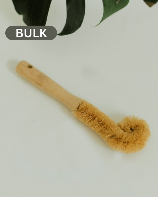 Zero Waste MVMT - 10x Bamboo Bottle Brush | Zero Waste Kitchen Cleaning Brush