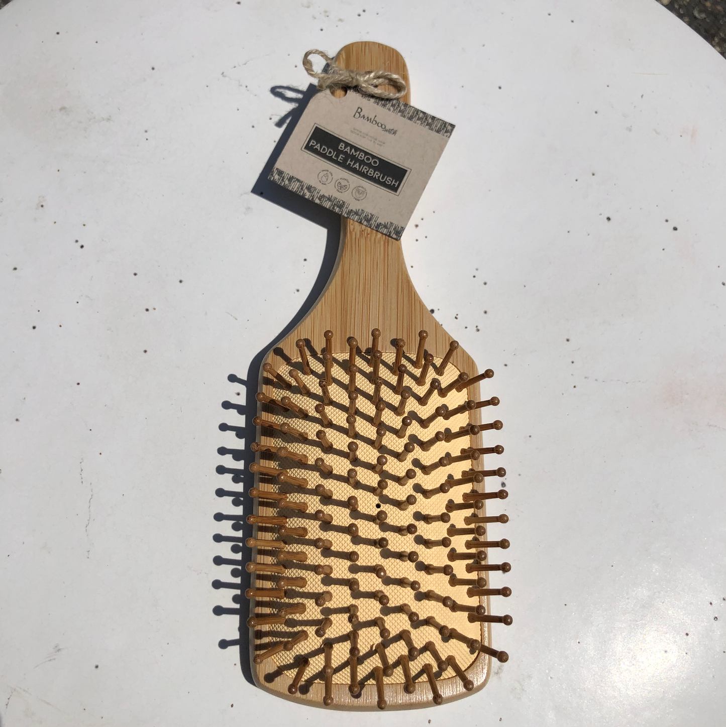 Bamboo Switch - Bamboo Paddle Hairbrush - Square | Market Bestseller