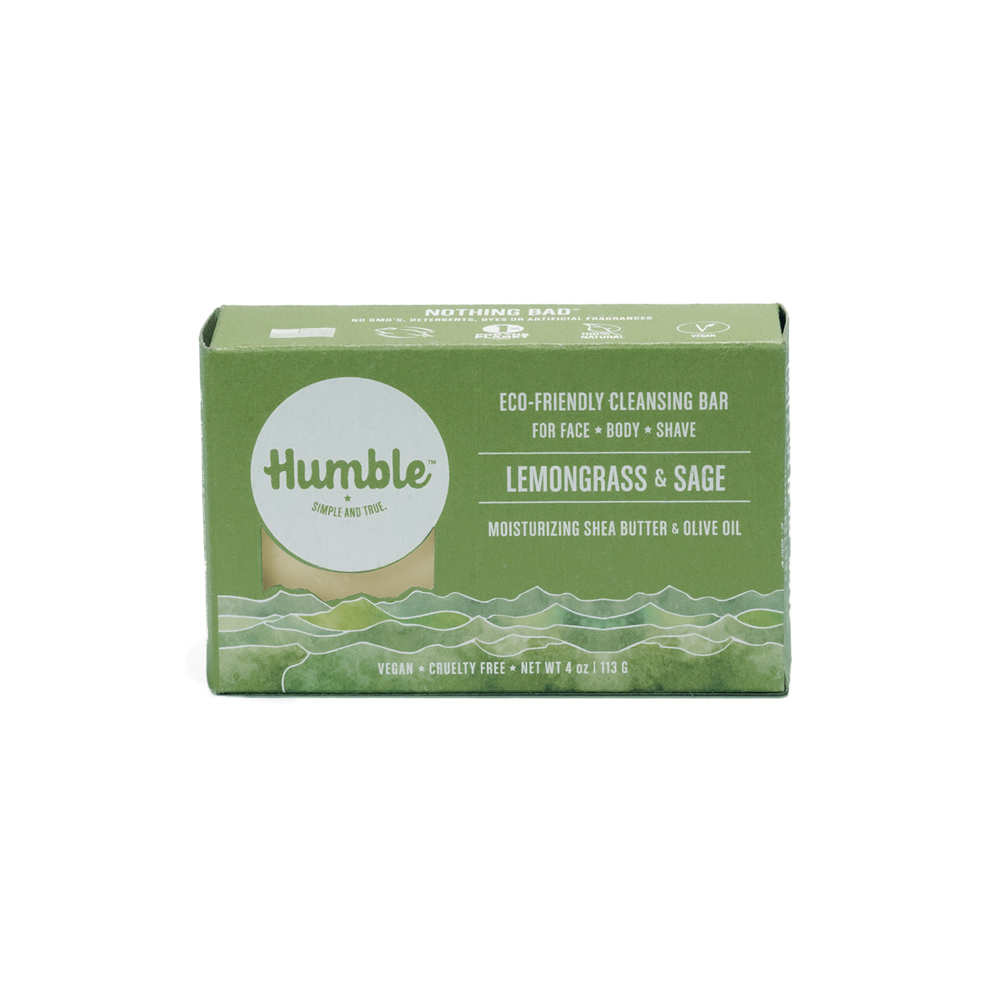 Humble Brands, Inc. - Lemongrass & Sage Soap Bar