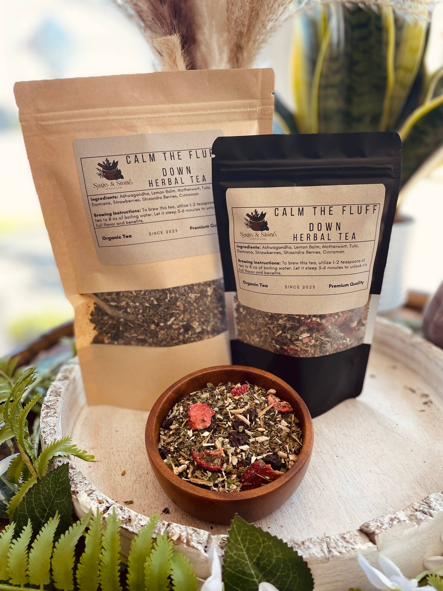 Sage & Stone Apothecary - Calm The Fluff Down Tea