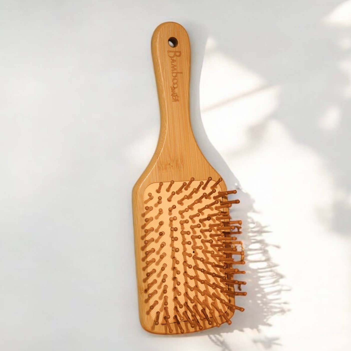 Bamboo Switch - Bamboo Paddle Hairbrush - Square | Market Bestseller