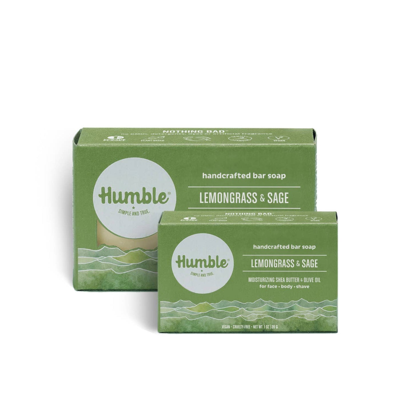 Humble Brands, Inc. - Lemongrass & Sage Travel Soap Bar