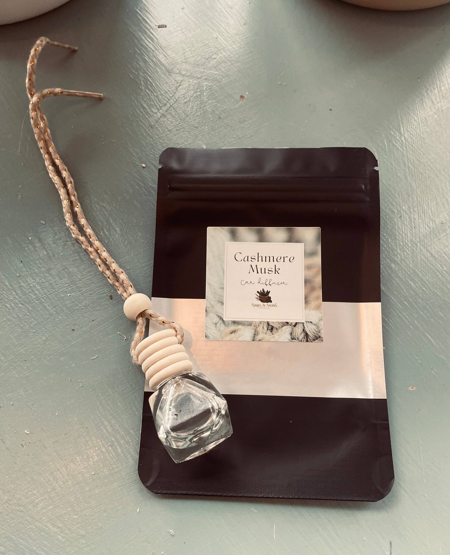 Sage & Stone Apothecary - Cashmere Musk Hanging Car Diffuser