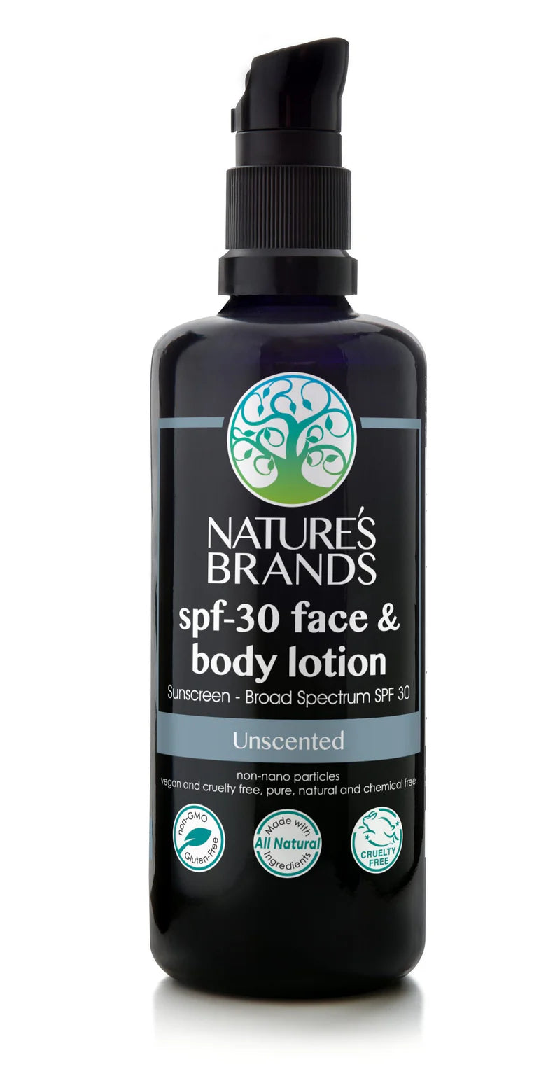 Nature's Brand - Herbal Choice Mari Natural SPF 30 Face And Body Lotion