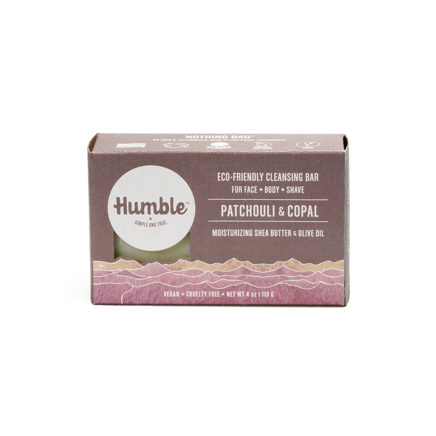 Humble Brands, Inc. - Patchouli & Copal Soap Bar