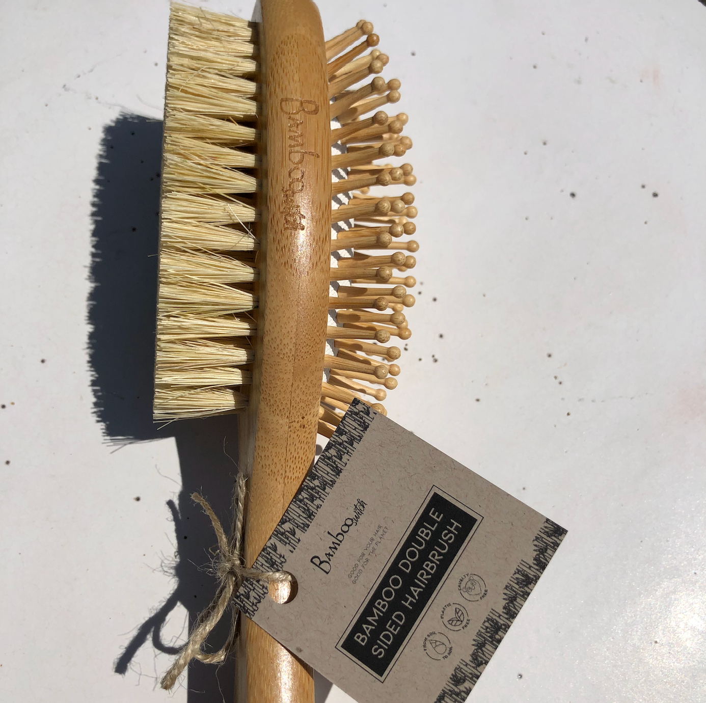 Bamboo Switch - Bamboo Two Sided Hairbrush | Haircare Bestseller