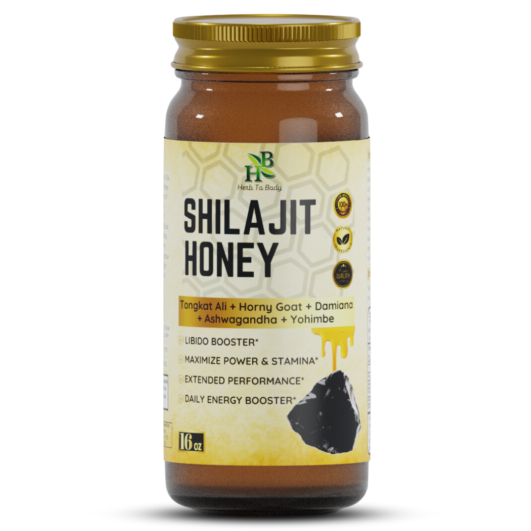 Herb To Body - Shilajit Honey 16oz