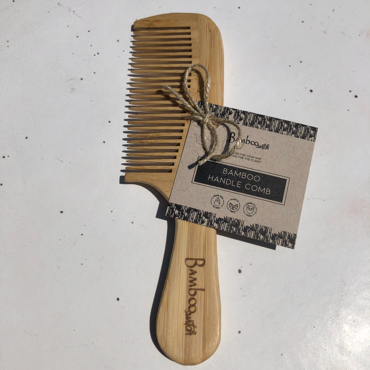 Bamboo Switch - Bamboo Handled Comb | Haircare Bestseller