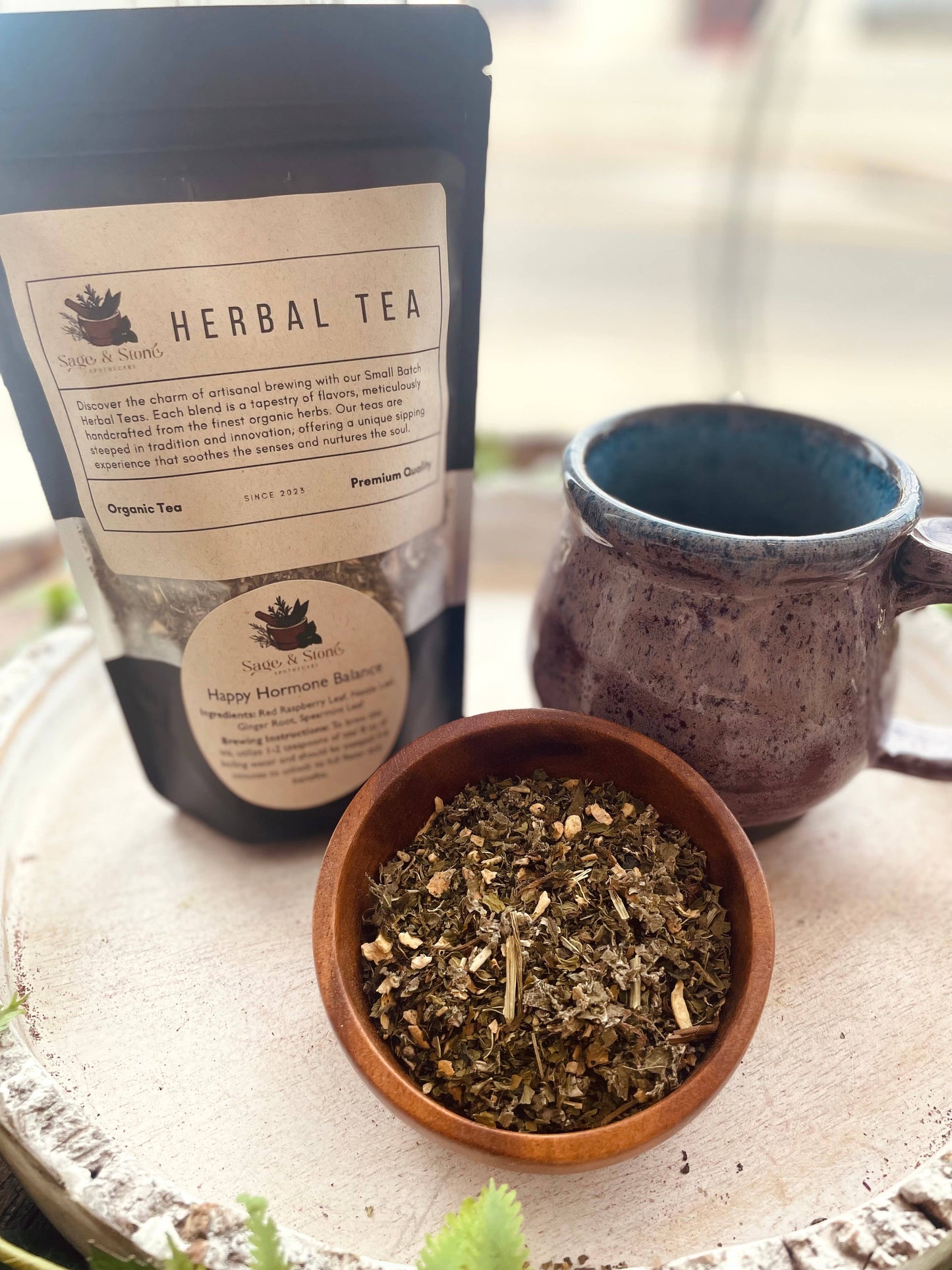 Sage & Stone Apothecary - Happy Hormone Herbal Tea